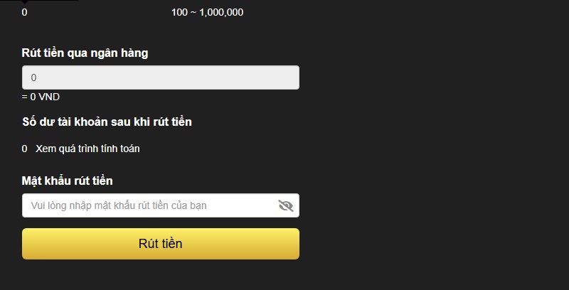 Điền đầy đủ thông tin và xác nhận giao dịch