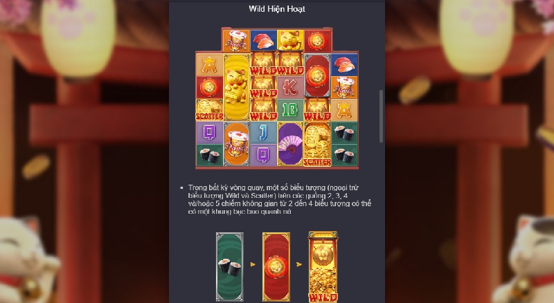 Neko May Mắn là tựa game slots siêu hấp dẫn