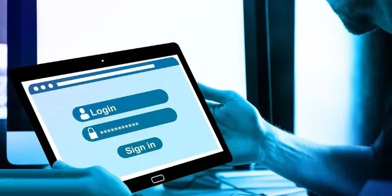 Xác nhận đăng nhập sau khi điền đầy đủ thông tin tài khoản